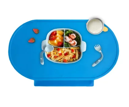 Reusable Food Catching Placemats for Kids Baby