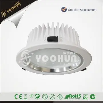 Led recessed round downlight  , round recessed led downlighter