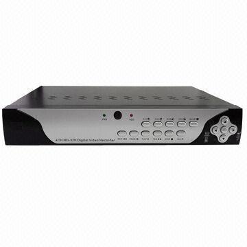 4-channel HD-SDI DVR, every channel 1,920 x 1,080P, 1U housing, supports 1 HDD up to 4TB