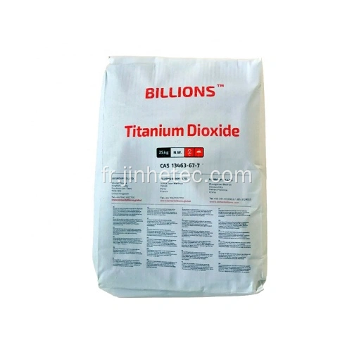 Tio2 R965 Chine Dioxyde de titane TiO2 R298 R5566 R996 NTR606 R6618 Fabricants