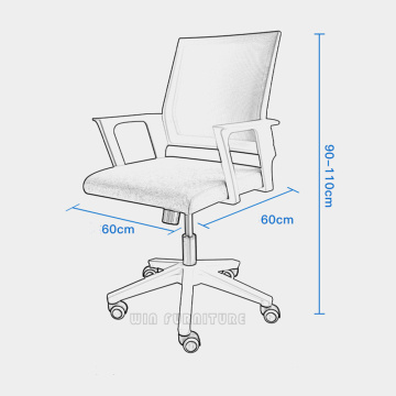 Chaise de maillage de bureau de confort de vente chaude