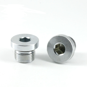 Stainless Steel Internal Hex Head Screw Plug DIN 908 1/4/ Inch G3/4 NPT BSP Female