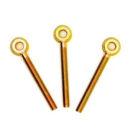 brass eye bolts hook eye bolts