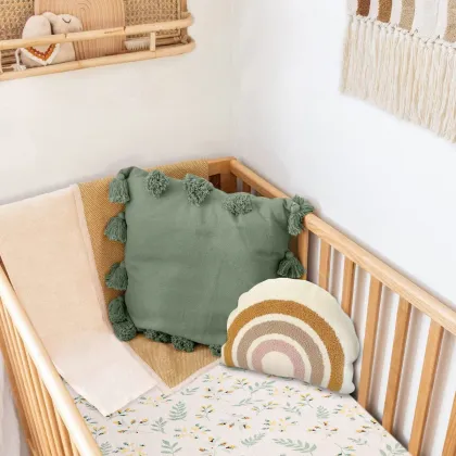 Customized Muslin Fitted Crib Sheets 100% Cotton for Standard Crib Mattress