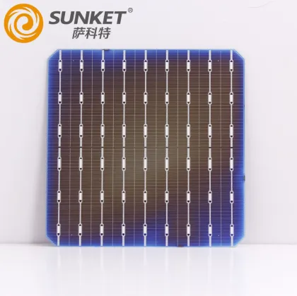 High Efficiency monon solar cell 166mm 9BB