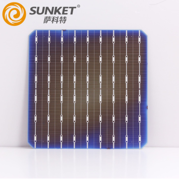 High Efficiency monon solar cell 166mm 9BB