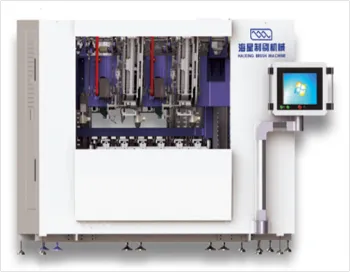 High Speed 5 Axis CNC Brush Machine