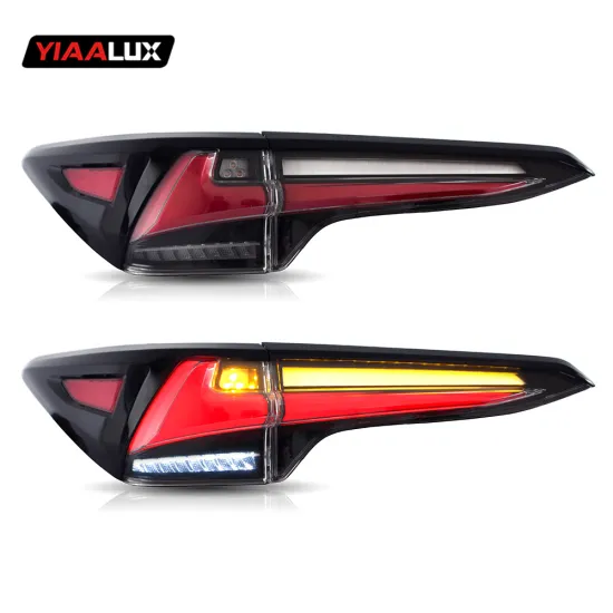 Vland Yiaalux LED Tail Lights Rear Tail Lamp Assembly 2015-UP Sequential Tail Light for Toyota Fortuner