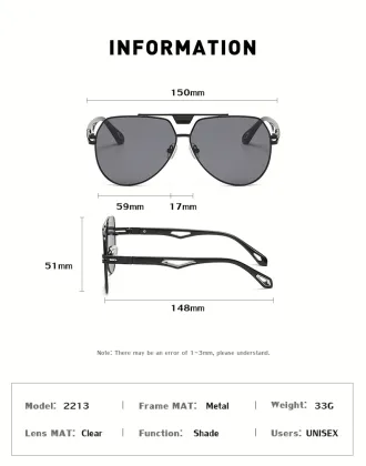 Custom Colorful Men's Polarized Sunglasses: New Designer Toad Shades Eyewear with Metal Frames and Casual Style