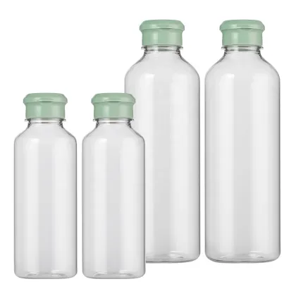 10oz to 19oz PET Food Grade Plastic Vinegar Soy Sauce Bottles