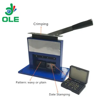 Manual Tube Sealer with Date Stamping for Aluminum Hose - Cheap Price