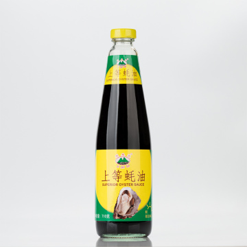 high quality oyster sauce glass bottle 700g