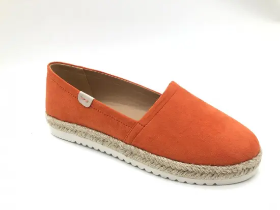 Women`s Closed Toe Slip On Espadrilles Loafer Flat