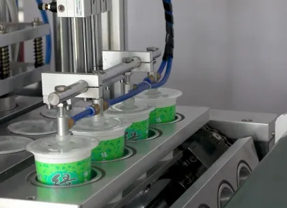 XBG-4 Automatic Paper/Plastic Cup Filling Sealing Machine