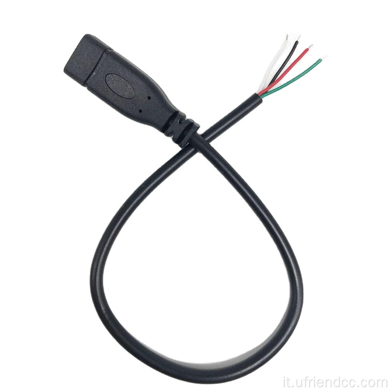 FTP USB-C per aprire il cavo di ricarica dei dati del filo