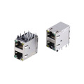 1000Base RJ45 Jack modular con escudo