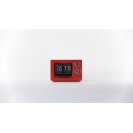 Reloj de mesa para niños de color rojo de tamaño pequeño