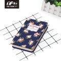 Notebook Paper Template Custom flower style metal cover notebook Supplier