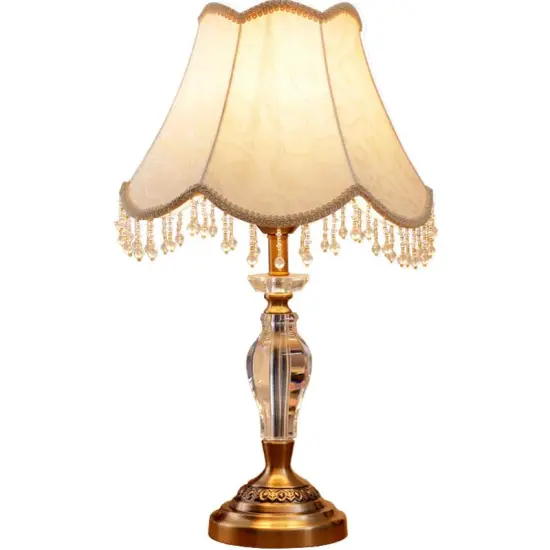 INSHINE Retro Appropriate Bedside Table Lamp