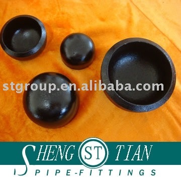 carbon steel pipe cap fitting