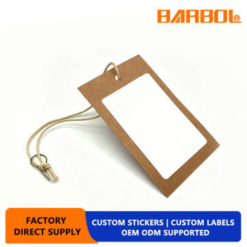 Single‑Piece Paper Tags For Manual Packing Workflow