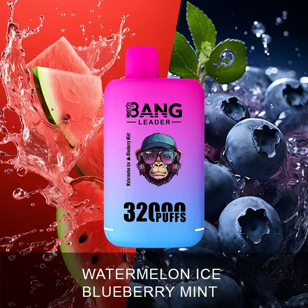 Bang Pemimpin 32K Vape sekali pakai rasa ganda ganda
