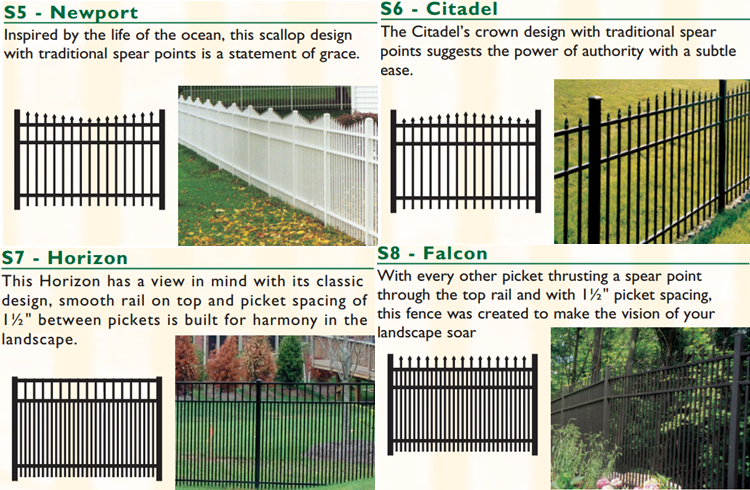 aluminum fence p2