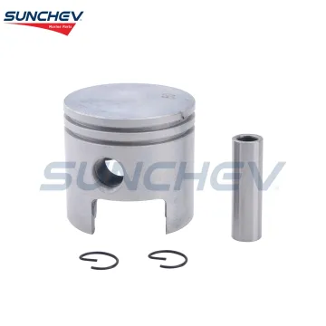 SUNCHEV Piston(0.50MM O/S) 677-11636-00 For Yamaha Outboard 8hp