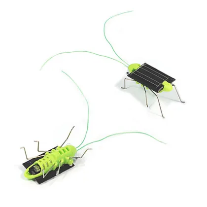 Solar grasshopper Educational Solar Powered Grasshopper Robot Toy required Gadget Gift solar toys No batteries for kids