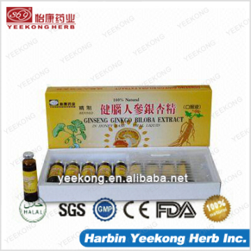 Ginkgo Biloba & Ginseng Extract (USFDA registered)