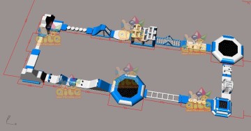 inflatable water games for fun from QILE