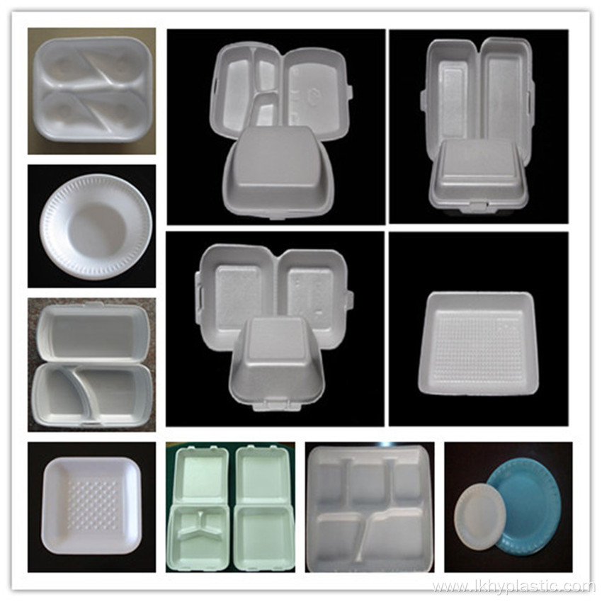 Foam Take Away Food Plate Making Machine