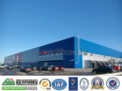 fast built, low cost PEB steel warehouse, office building