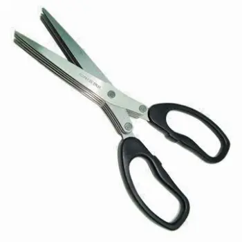 5-layler Kitchen Scissors, 1.5mm Thickness and 8-inche Length