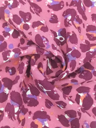 112G Weight Viscose Spun Rayon Carved Fabric