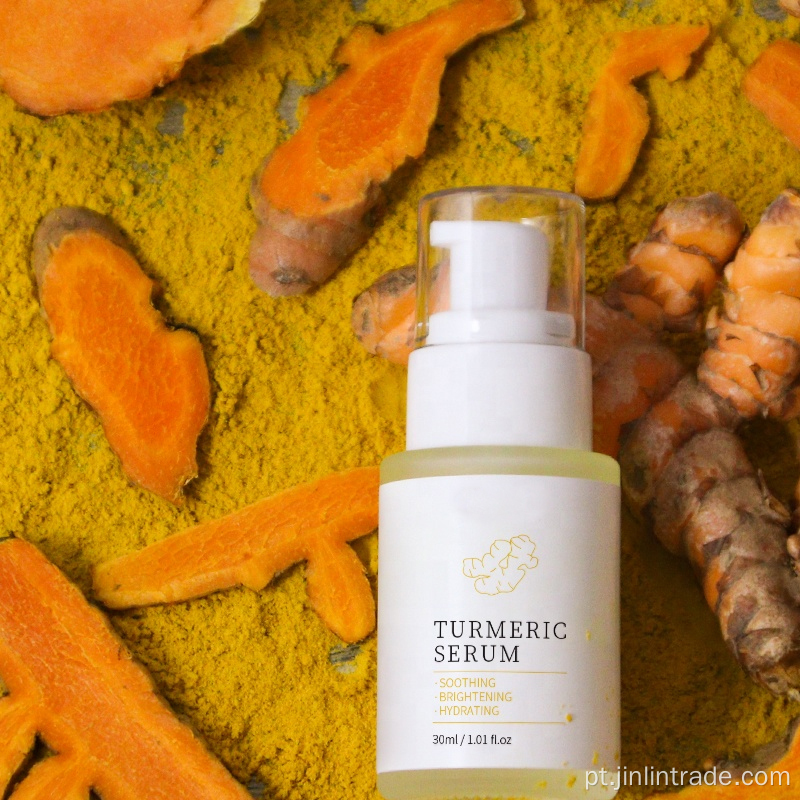 Lightenening suaves orgânicos vitamina C tumeric soro