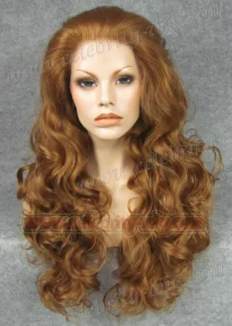 Blonde Long Wavy Synthetic Lace Front Wig Nicole Kidman Wig