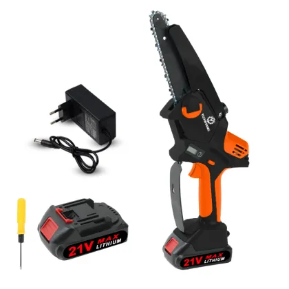 Cordless Electric Garden Chain Saws and Wood Cutters