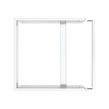 Screwless 2x2ft LED Frame in White or Black Aluminium
