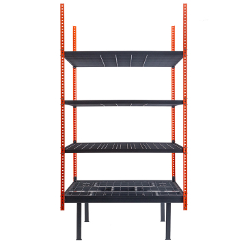 Intelligent AGV four layer angle steel storage rack