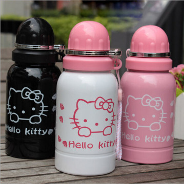 400ml BPA Free Spout Cup Hot Resistant Straw Bottle Warm Baby Milk Bottle