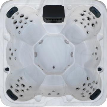 Acrylic 7 Person 63 Jet Outdoor Hot Tub