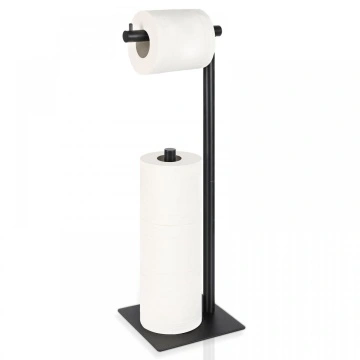 Toilet Paper Stand With Extra 2 Roll Storage, Floor Stand TP Holder, Paper  Dispenser, Rustic Industrial Galvanized Pipe Toilet Paper Holder 