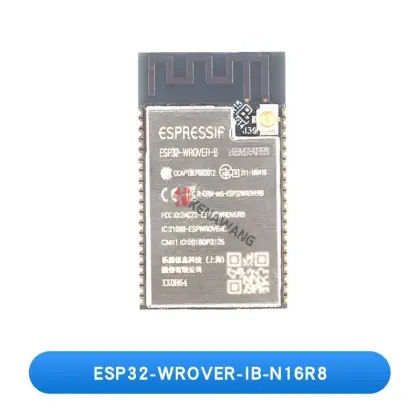 Espressif ESP32-WROVER-IB Module - 4M/8M/16M/128Mbit Flash WiFi Bluetooth