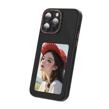 DIY Screen Swappable Ink Screen Case for iPhone 15 and Compatible with Apple 14 Pro Max