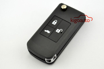 Refit flip Remote key shell 3 button for Buick Epica Aveo Sail