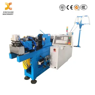 Automatic CNC Two-Head Metal Chip-Less Tube Pipe Cutting Straightener Machine