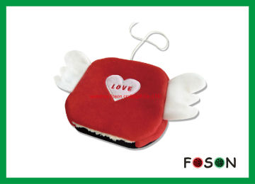 Wrist Rest Ergonomic Usb Hand Warmer Mouse Pad Love Shape For Promotional