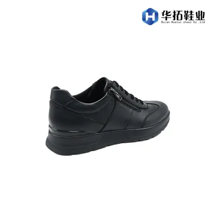 Men's Lightweight Breathable Leather Casual Shoes