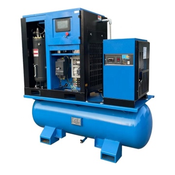 Kompresor sekrup all-in-one: 10hp hingga 20hp, 11kw hingga 15kW, 15bar dan mesin laser